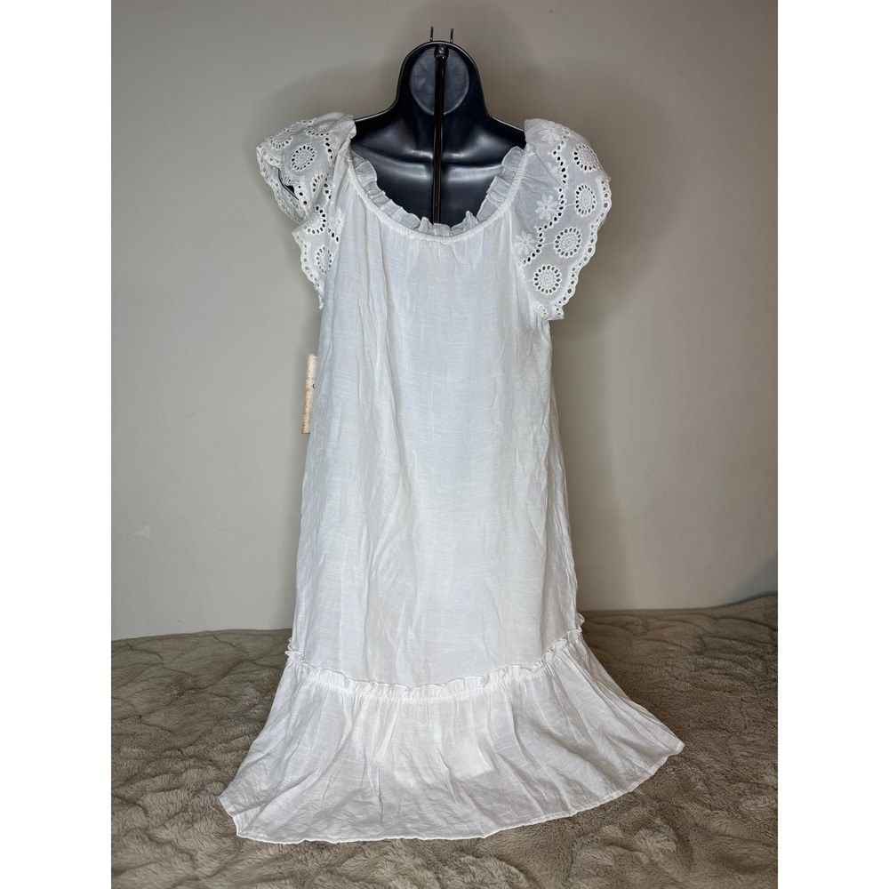 INDIGO ROSE WHITE DRESS - Picture 6 of 7